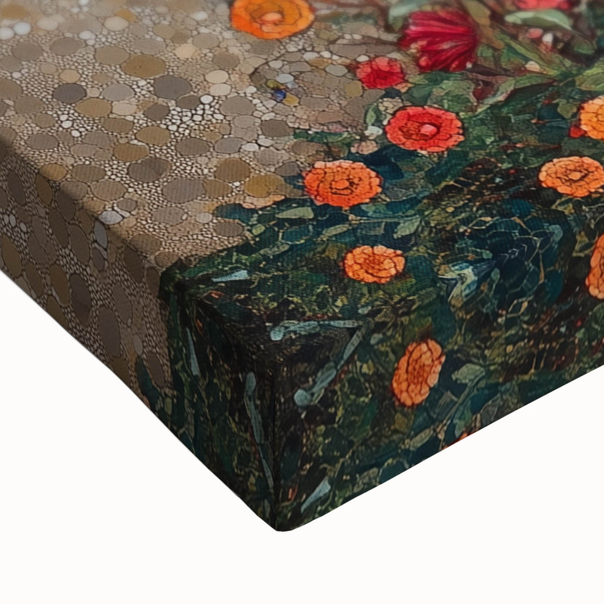 Colorful Abstract Floral Wall Art – Contemporary Botanical Print