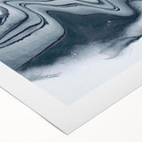 Modern Fluid Art Prints – Monochrome Black & White Canvas Decor