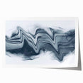 Modern Fluid Art Prints – Monochrome Black & White Canvas Decor