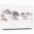 Misty Autumn – Fine Art Photography of Trees in Morning Fog