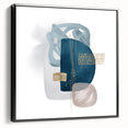 Minimalist abstract canvas prints – contemporary geometric wall decor