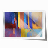 Geometric Abstract Paintings – Bold Multicolor Modern Art