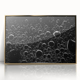 Floating Bubble Abstraction – High-Contrast Abstract Photography
