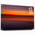 Abstract Sunset Waves – Fine Art Photography Wall Print