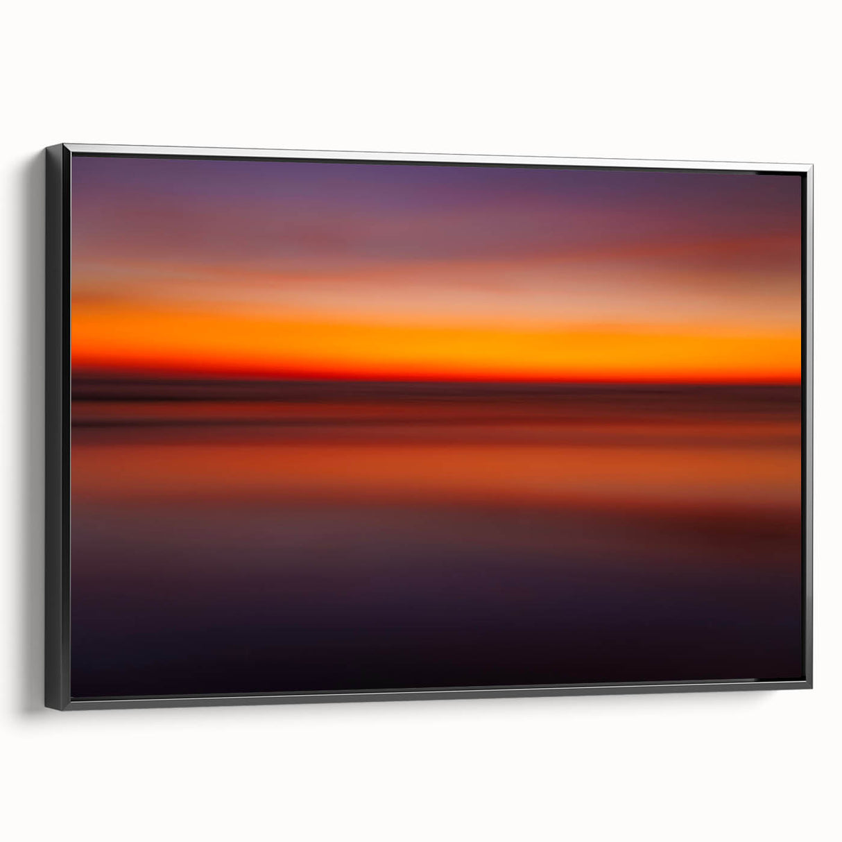 Abstract Sunset Waves – Fine Art Photography Wall Print