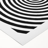 Hypnotic Spiral Illusion – Geometric Abstract Art Print