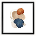 Abstract geometric framed art – minimalist wall art for interiors