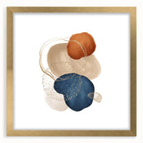 Abstract geometric framed art – minimalist wall art for interiors