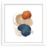 Abstract geometric framed art – minimalist wall art for interiors