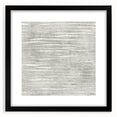 Contemporary Framed Abstract Art - Light Gray Textured Flow Design