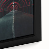 Urban Architectural Wall Art – Vibrant Cityscape Canvas Print