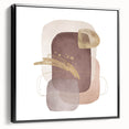 Abstract geometric wall art – minimalist canvas print for interiors