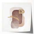 Abstract geometric wall art – minimalist canvas print for interiors