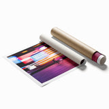 Urban Scenery Wall Art – Vibrant Cityscape Photography Print