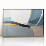 Buy Abstract Textured Wall Art Online - Soft Curves in Coastal Tones