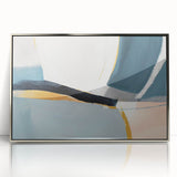 Buy Abstract Textured Wall Art Online - Soft Curves in Coastal Tones