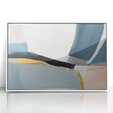 Buy Abstract Textured Wall Art Online - Soft Curves in Coastal Tones