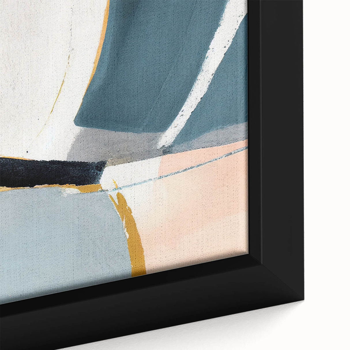 Buy Abstract Textured Wall Art Online - Soft Curves in Coastal Tones