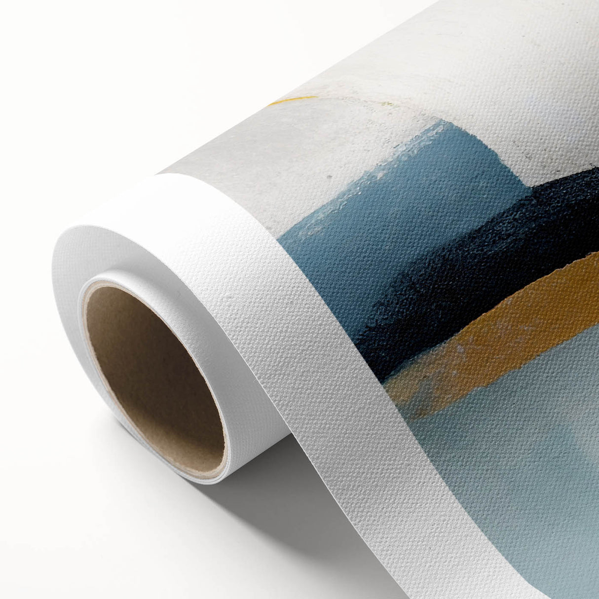 Buy Abstract Textured Wall Art Online - Soft Curves in Coastal Tones