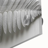 Minimalist Monochrome Leaf – Fine Art Botanical Photography
