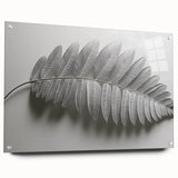 Minimalist Monochrome Leaf – Fine Art Botanical Photography