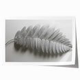 Minimalist Monochrome Leaf – Fine Art Botanical Photography