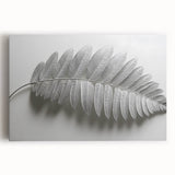 Minimalist Monochrome Leaf – Fine Art Botanical Photography