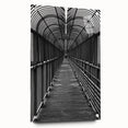 Contemporary City Wall Decor – Black and White Urban Print