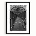 Contemporary City Wall Decor – Black and White Urban Print