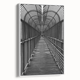 Contemporary City Wall Decor – Black and White Urban Print