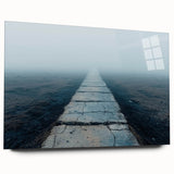 Mysterious Foggy Path – Fine Art Photography for Modern Spaces