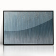 Large Modern Art Piece - Dark Blue & Gold Abstract Print