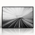 Metropolitan Photography Art – Futuristic Urban Motion Print