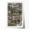 Earthen Harmony Abstracts - Earth Tone Art with Textured Layers