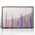 Timeless Textures Abstract Wall Art – Lilac and Beige Tones