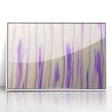 Timeless Textures Abstract Wall Art – Lilac and Beige Tones