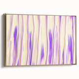 Timeless Textures Abstract Wall Art – Lilac and Beige Tones