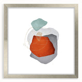 Abstract geometric framed art – bold minimalist wall decor print
