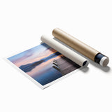 Tranquil Lake Sunset – Fine Art Photography Print for Serene Spaces
