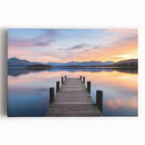 Tranquil Lake Sunset – Fine Art Photography Print for Serene Spaces