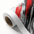 Black, White Abstract Wall Art - Modern Bold Canvas