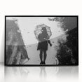 Urban Architectural Photography – Reflection in the Rain Print