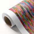 Abstract Canvas Wall Art – Vibrant Multicolor Drip Painting