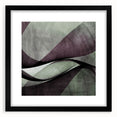 Earthen Harmony Abstracts - Contemporary Canvas Art in Olive Plum