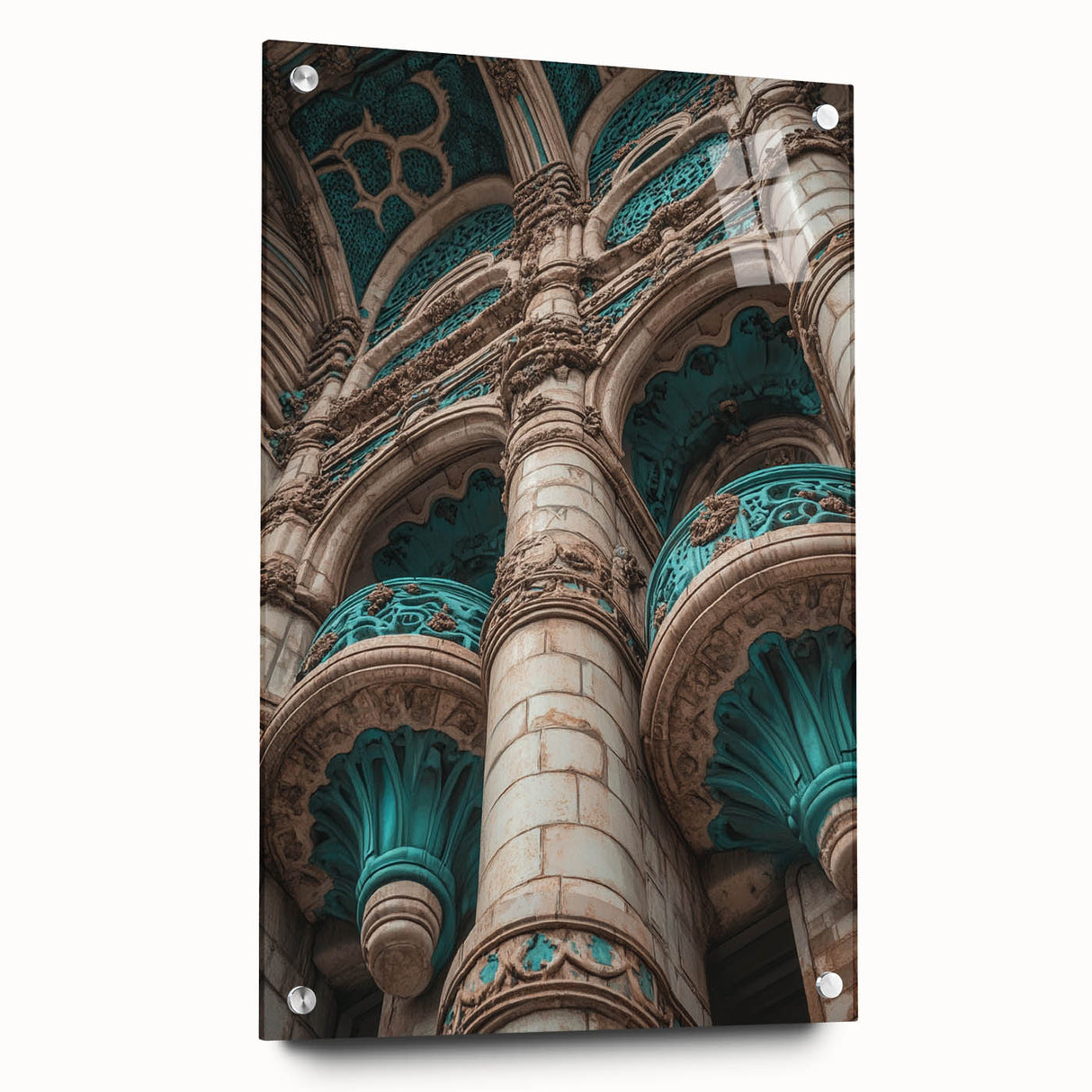 Ornate Architectural Elegance – Fine Art Photography Print
