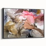 Upscale Abstract Art Collection – Beige, Brown & Blush Pink