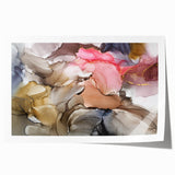 Upscale Abstract Art Collection – Beige, Brown & Blush Pink