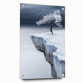 Frozen Serenity – Fine Art Photography of an Icy Cliff