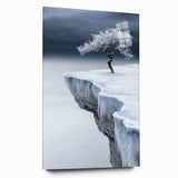 Frozen Serenity – Fine Art Photography of an Icy Cliff
