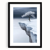 Frozen Serenity – Fine Art Photography of an Icy Cliff
